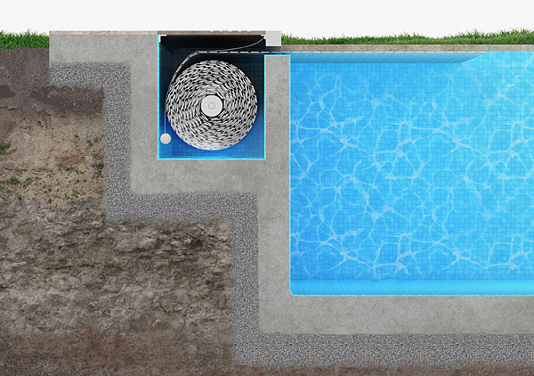 Композитный бассейн Franmer Ксабия Pool Cover